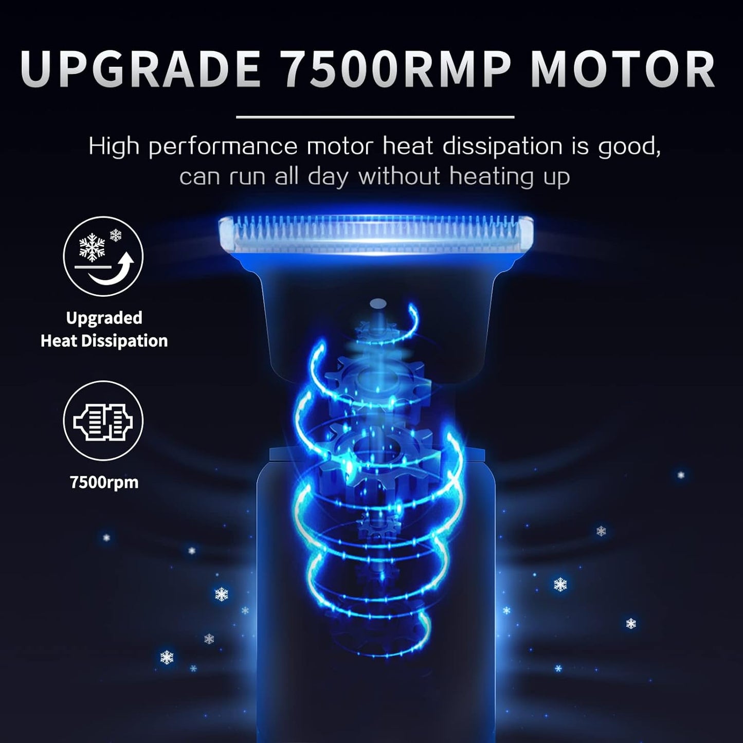 Beard Hair Trimmer for Men Professional, Grooming Cutting Kit, Mustache T Blade Liners Trimmer Electric Shavers, Cordless Zero Gapped Edgers Clippers Barber Supplies, Gifts for Men